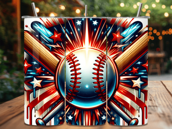Download Neon Baseball Bat Red White Blue Tumbler - Red white blue tumbler Collection